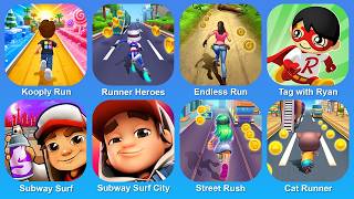Kooply Run,Runner Heroes,Endlees Run,Tag with Ryan,Subway Surf,Subay Surf City,Street Rush screenshot 5
