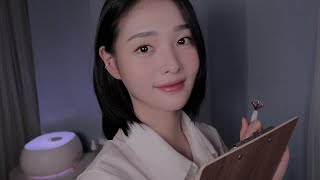 ASMR(sub) 나긋나긋한 간호사의 입원 병실 상황극 |Hospital room with a soft spoken Nurse roleplay screenshot 2