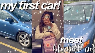 I BOUGHT MY FIRST CAR AT 20! │used 2006 honda civic ex