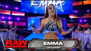 Emma returns to Raw 2017 entrance
