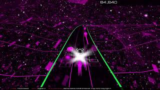 Audiosurf 2 Ep. 1975: Barren Gates & M.I.M.E - Enslaved. 378K score. Mono Classic.