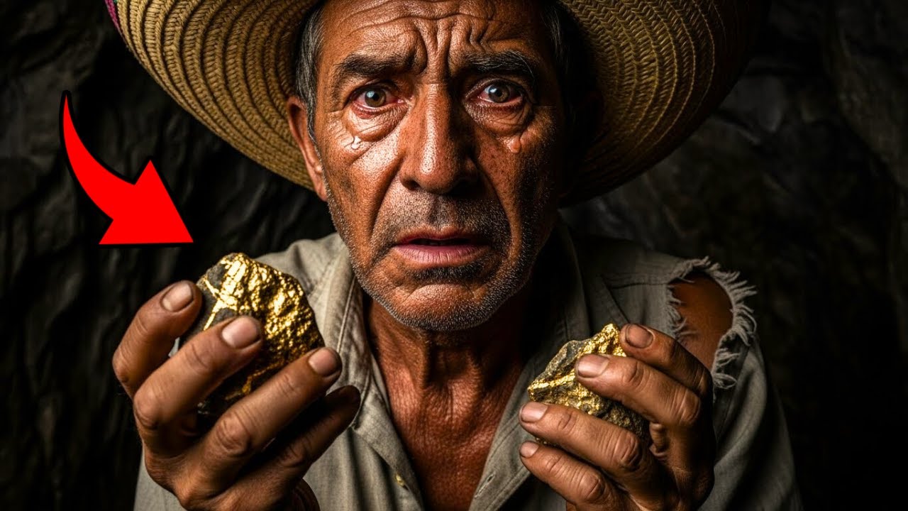 El granjero que encontró una mina de oro abandonada mientras buscaba a su ganado perdido