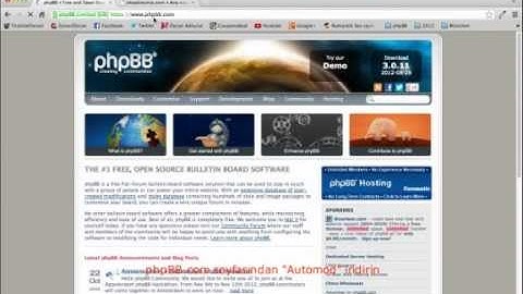 phpBB3 Automod Kurulumu Türkçe Anlatım
