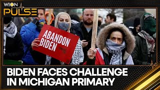 Michigan Primary 2024: Biden faces protest vote over Gaza in Michigan primary contest | WION Pulse