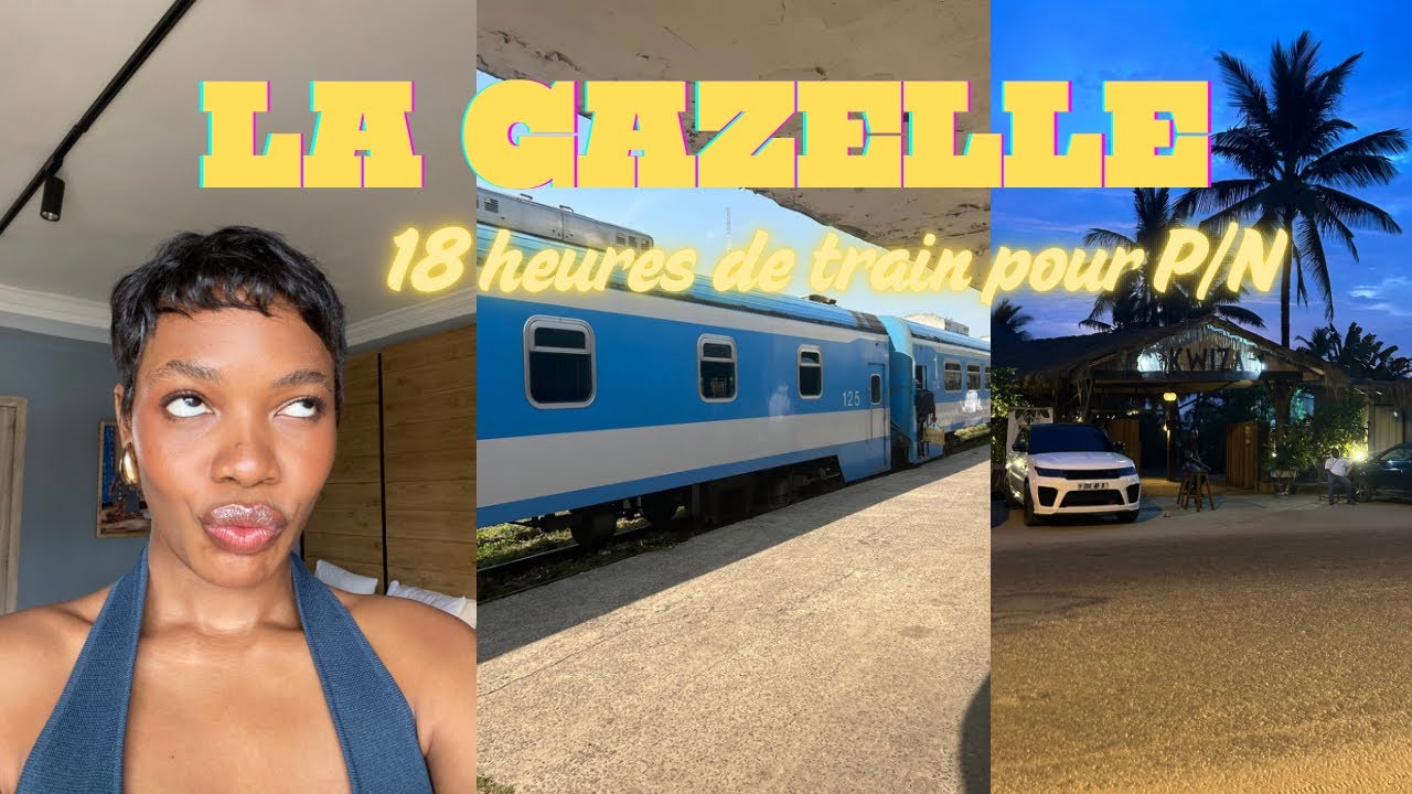 J’ai testé le Train Gazelle: BZV-PNR, plus de 18h le trajet, 24h à Pointe-noire, KWIZA, karaoké