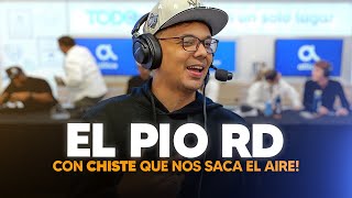 El Pio RD hace chiste que desbarata el segmento
