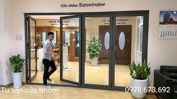 Cửa mở kiểu xếp trượt Eurowindow