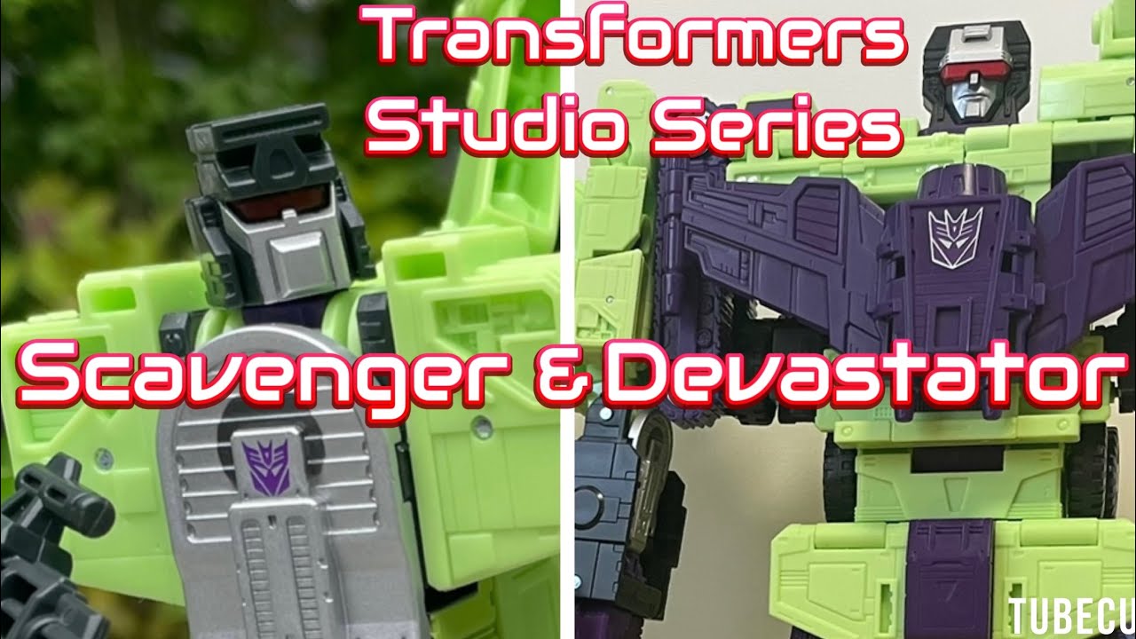 Transformers Studio Series Constructicon Scavenger & Devastator 100% ...