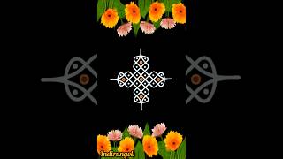 New year 2025 special sankranti Muggulu with dots kolam designs festival #indirangoli