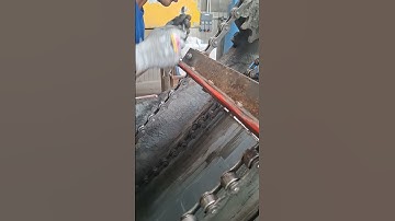 Setting the big ring chain!!#mechanics #maintenance #automation #engineering