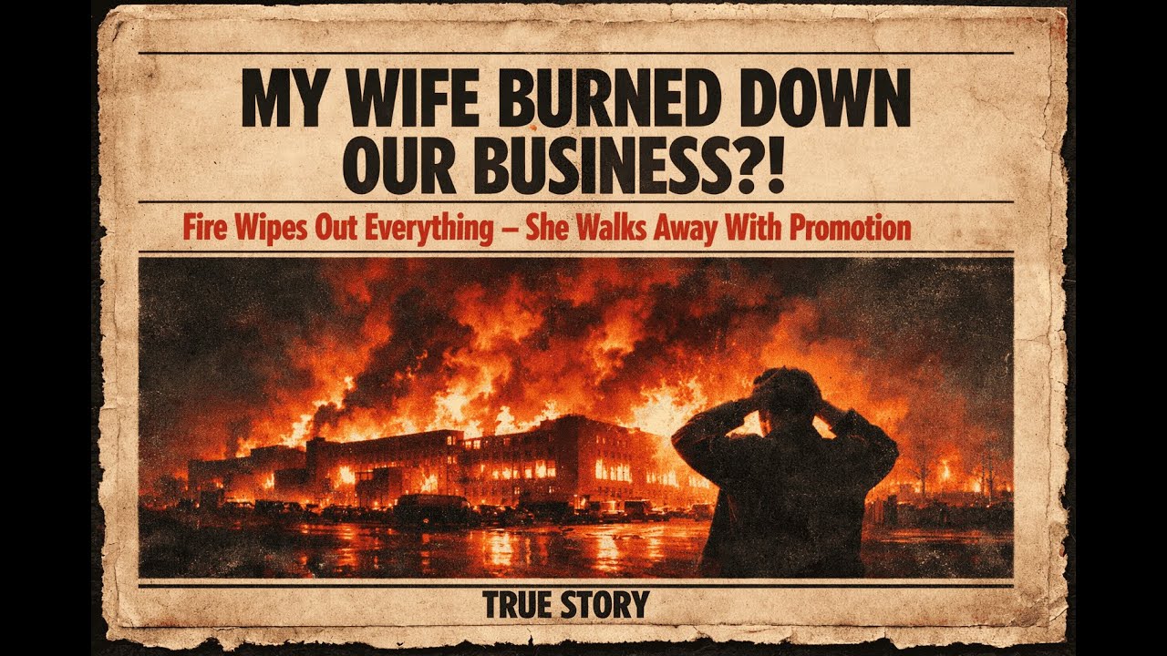 My Wife Burned Down Our Business & Left Me For Her Promotion… Then The SHOCKING Truth Came Out 💔🔥