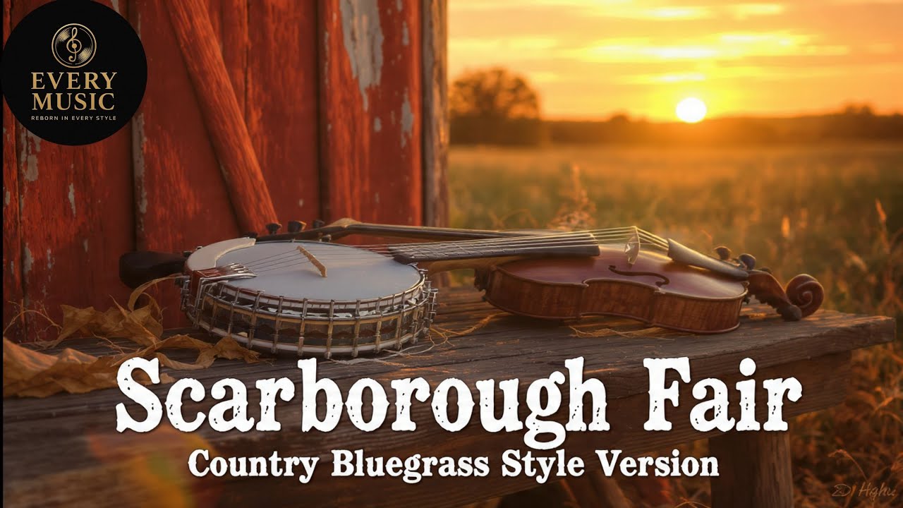 SCARBOROUGH FAIR — Bluegrass Style Version