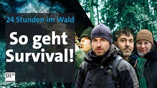 Kälte, Hunger, Dunkelheit: 24 Stunden Survival-Training im Wald | Die Story | Kontrovers | BR24