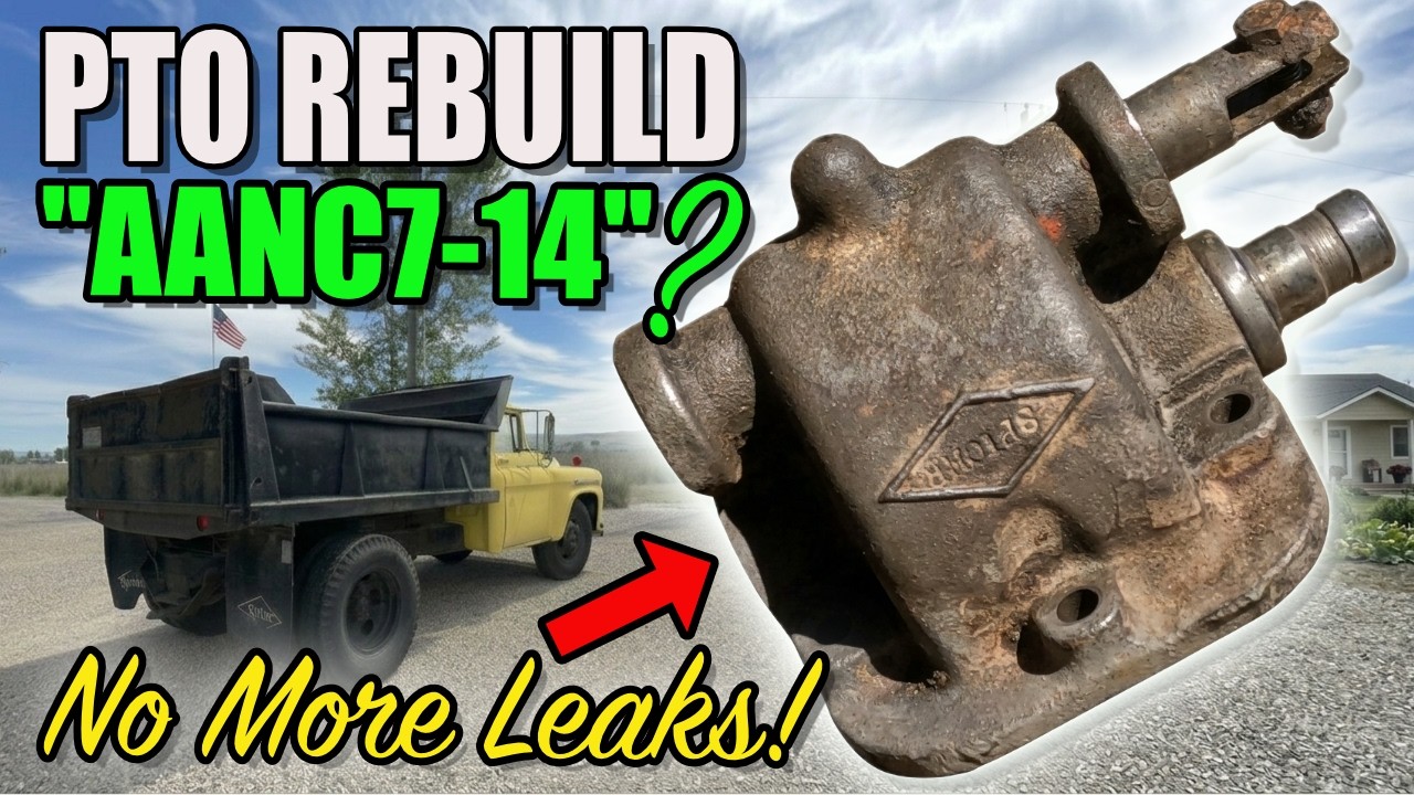 This Rare Spicer AANC7-14 PTO Was Leaking Oil Badly, Here's How I Fixed It