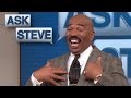 Ask Steve: You’ve never tried to stab a man? || STEVE HARVEY