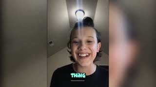 Millie Bobby Brown Shared a Makeup Tutorial on LIVE 🥰