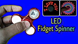 Led Fidget Spinner Lighting Spinner Led Spinner Unboxing