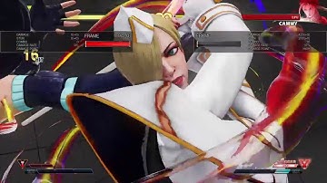 SFVAE FALKE Back Throw Stun to VT1 Loop Combo スト5AE ファルケ 後ろ投げスタンからの各種トリガーループ