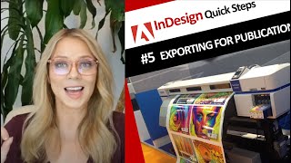 InDesign Tutorial, Part 5: Exporting for Print or Online Publication