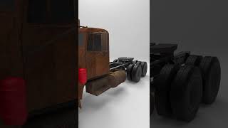 Truck from the movie Duel ready to print, STL File, 3D printing #rc #remotecontrol #fyp #fypシ
