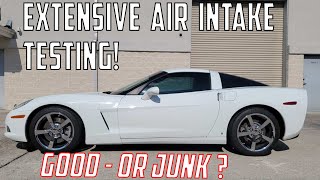 C6 Corvette Air Intake Testing (Is the Stock Unit Good - or - JUNK?) by Toys4Life C5 6,521 views 7 months ago 13 minutes, 20 seconds