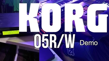 Korg 05R/W Demo