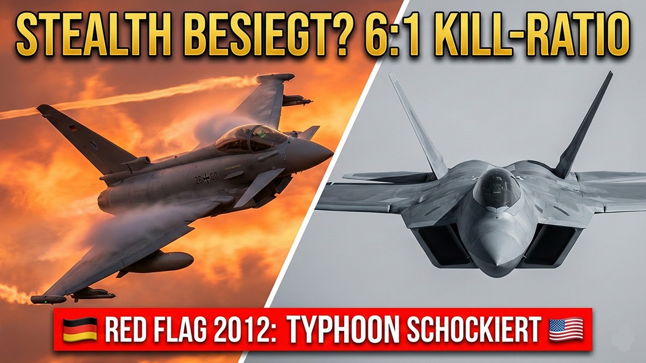 NATO SCHOCKED: Why the Eurofighter beats the F-22 Raptor 6:1