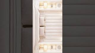 Luxury Bedroom Smart Wall | Wireless Charging, Alexa &amp; Smart Lighting #thewallshop #luxuryinteriors