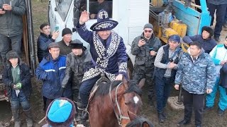 картинка: 10.03.2024 Қазығұрт ауданы Үшбұлақ е/м Елеусізовтар әулеті Сүндет бауырымыздың дүбірлі көкпар тойы