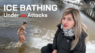 Epiphany 2024 Swimming in Icy Water   Life in Kyiv During the WAR   4K