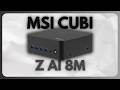 Konkurence MAC MINI Upřímná Recenze MSI Cubi Z AI 8M