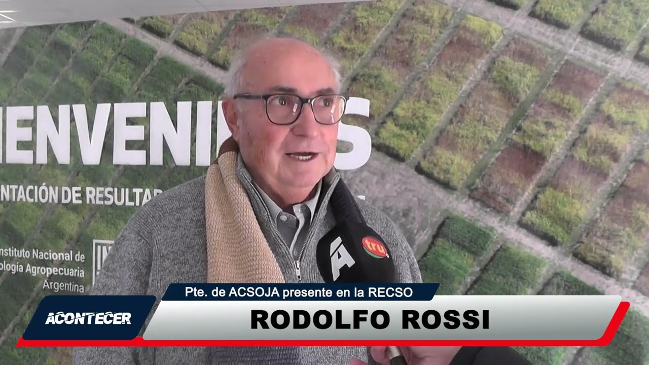 Rodolfo Rossi, presidente de ASOJA, presente en al RECSO. Más detalles
