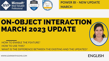 on object interaction in power bi | march 2023 power bi update | Must know before you try | #powerbi