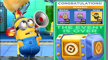 Minion Rush - fullscreen gameplay walkthrough - daily challenge iOs & android