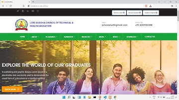CMS based Website for institute with admin panel from php mysql