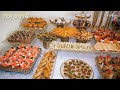 Wedding appetizer buffet table  074  party finger food  party buffet table decorating ideas