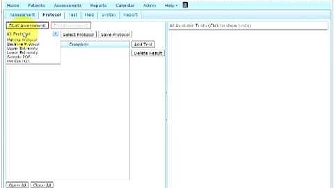Functional Capacity Evaluation software: creating a protocol Metriks FCE.mp4