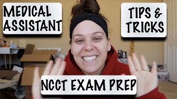 MEDICAL ASSISTANT || NCCT EXAM TIPS & TRICKS ||