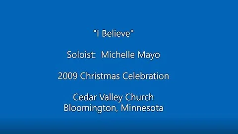 2009 Christmas Celebration - Soloist Michelle Mayo...