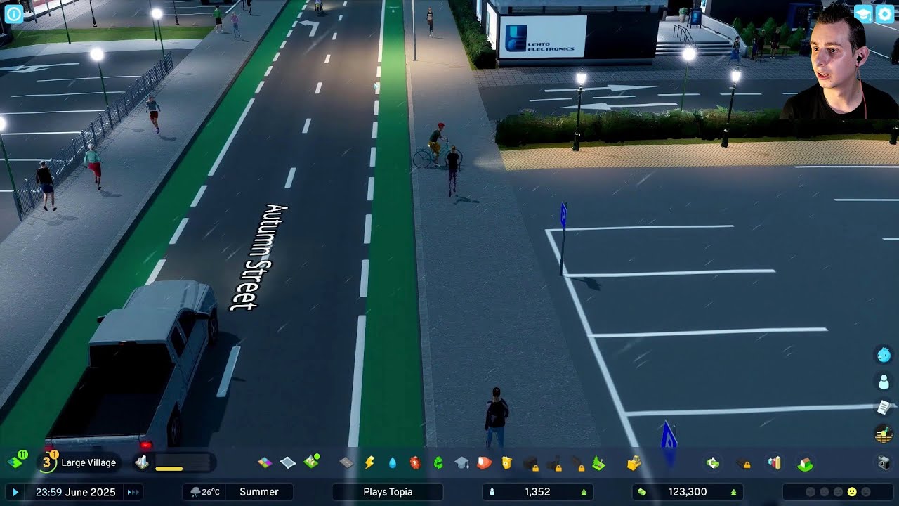 СТРОИТЕЛЬСТВО ВЕЛОСИПЕДНЫХ ДОРОЖЕК И ОТЕЛЕЙ! | Cities Skylines 2 Великобритания, часть 3