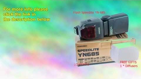 Yongnuo Yn685 Wireless Flash Speedlite Ettl Multi