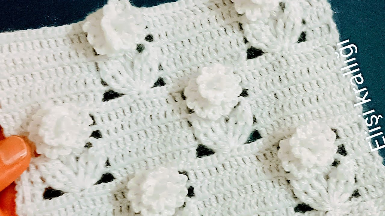 3D BATTANİYE, HIRKA, YELEK, YAPIMI ✔️CROCHET KNITTING✔️