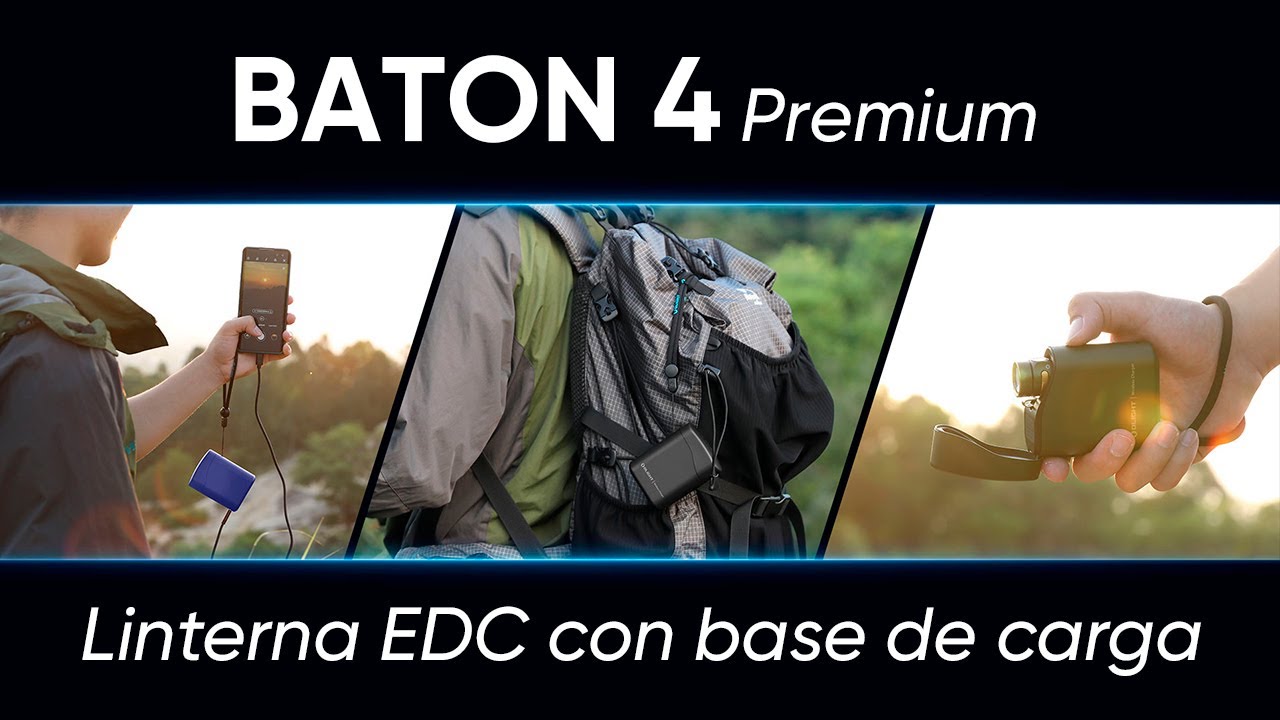 La linterna para uso diario definitiva | Olight Baton 4 Premium - YouTube
