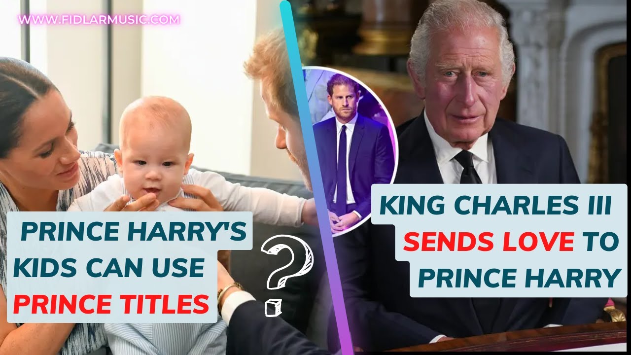 Celeb News Sept.10 Prince Harry's Kids Can Use Prince Titles, King