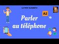 Parler au tlphone en franais niveau a2 de fle 5 conversations english subtitles available 