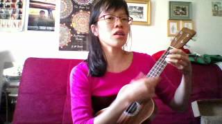 Video thumbnail of "A Sunday Smile (Beirut) on uke"