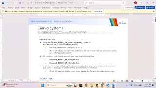 New Perspectives Excel 365 | Module 5: SAM Project A Cierva Systems