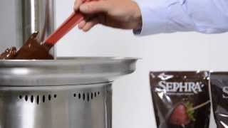 Sephra - The Fastest Way to Melt Chocolate in Your Fountain