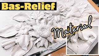 Basrelief Material ✅ White putty