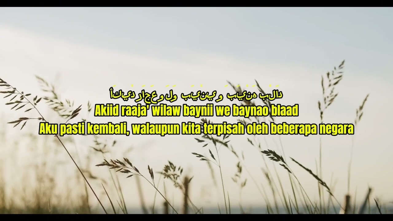 QUSAD EINY (WABINA MAAD) X HABBITAK X ALA BALI KARAOKE